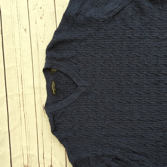 Joseph & Lyman sweater, 100% merino wool, v-neck, size XL, unisex - Picture 3 of 10